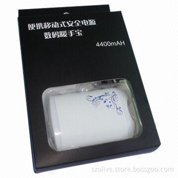 Custom hand warmer with power bank